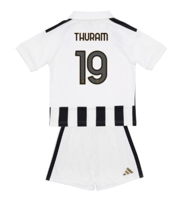 Juventus Khephren Thuram #19 Hjemmebanetrøje Børn 2026-27 Kortærmet (+ Korte bukser)